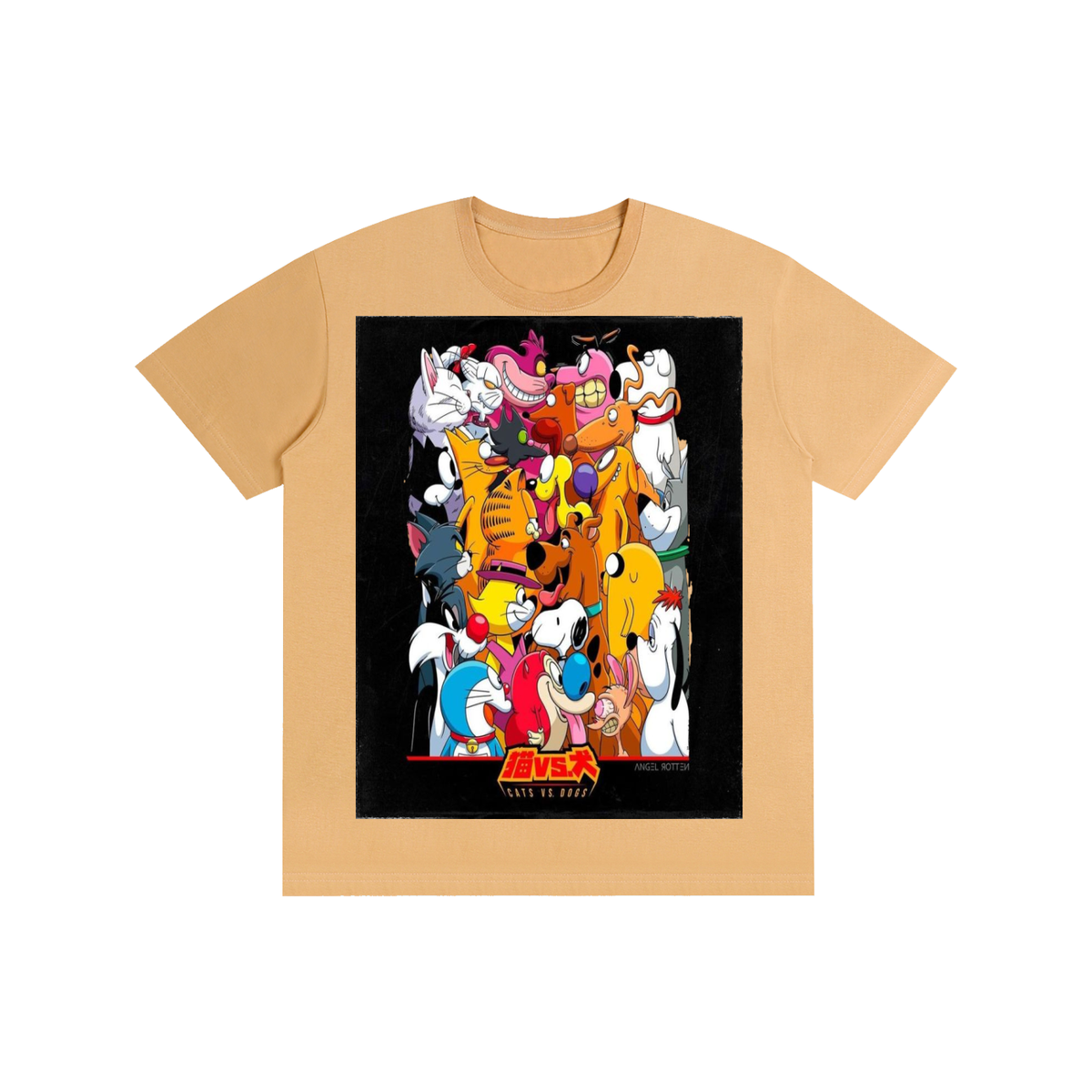Topcat,garfield,scooby,snoopy,droopy,tomcat