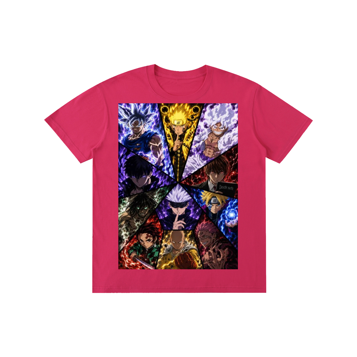 Dragonball,Naruto,JJK,Onepiece,Baruto