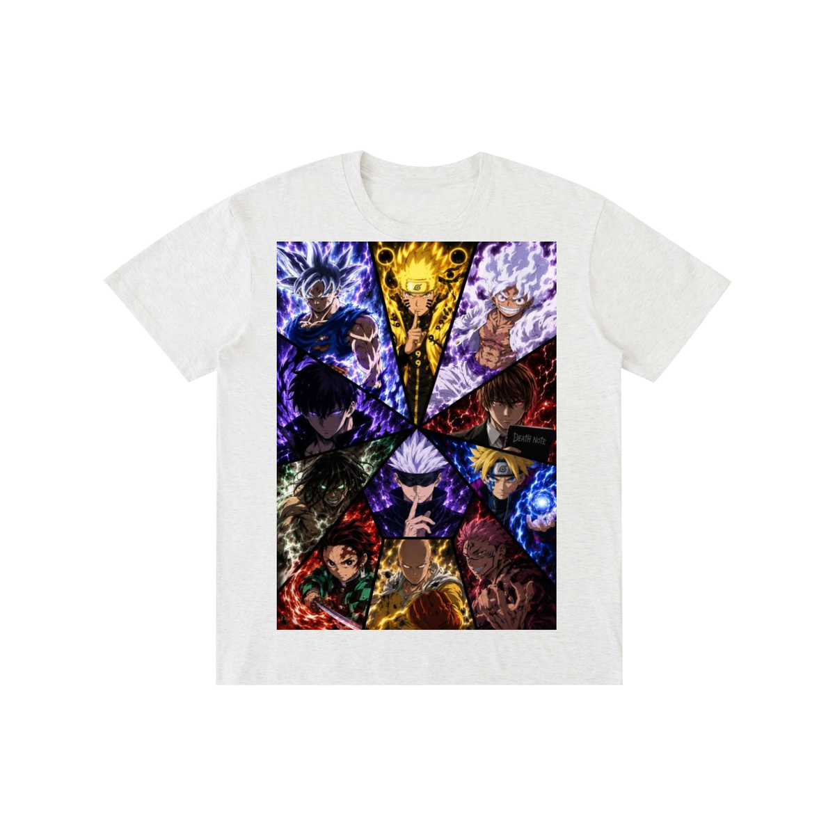 Dragonball,Naruto,JJK,Onepiece,Baruto