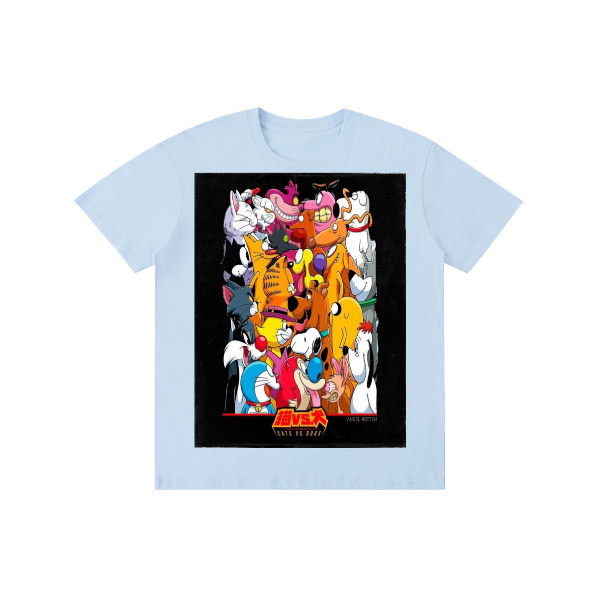 Topcat,garfield,scooby,snoopy,droopy,tomcat