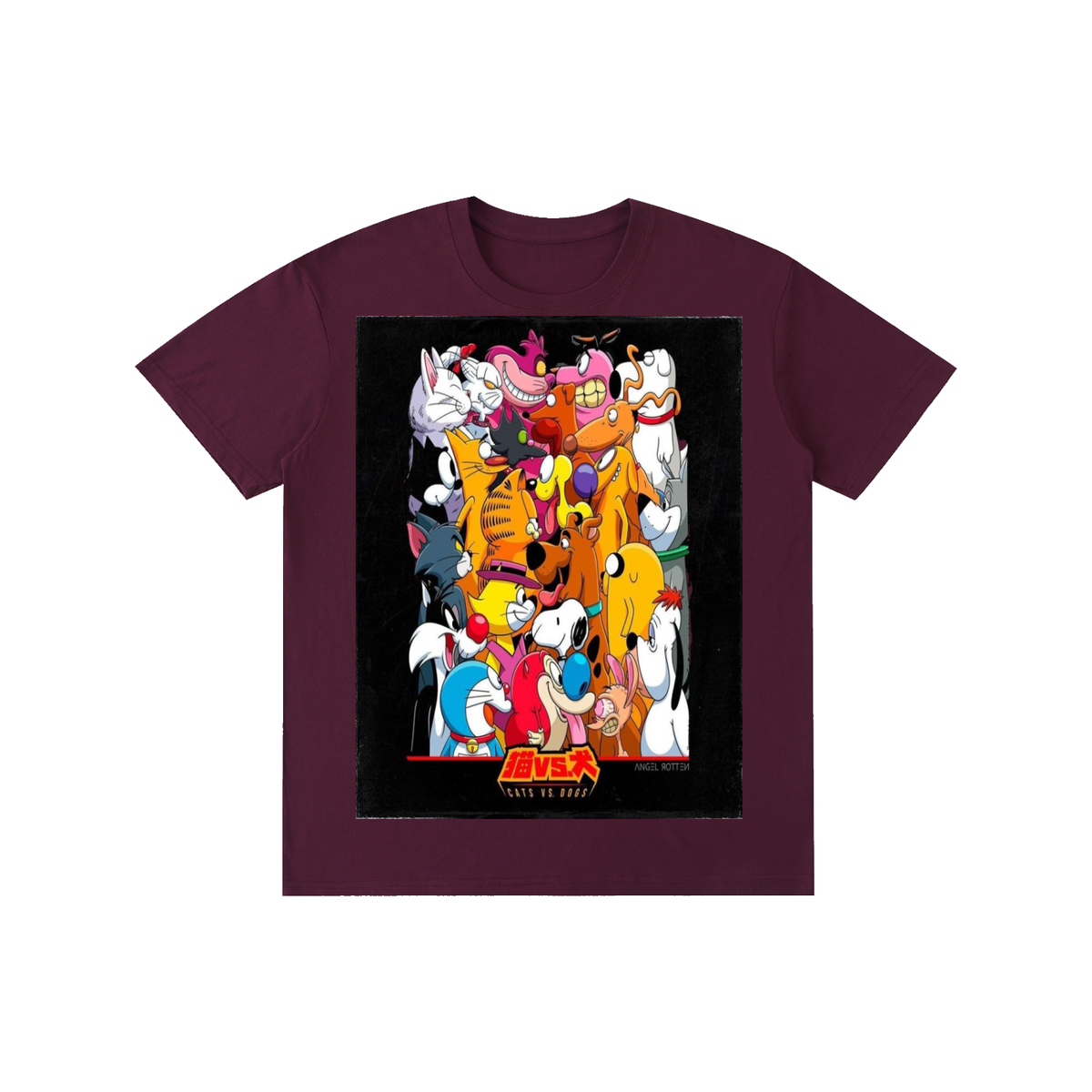 Topcat,garfield,scooby,snoopy,droopy,tomcat