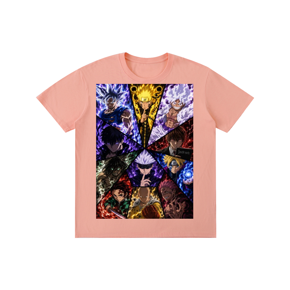 Dragonball,Naruto,JJK,Onepiece,Baruto