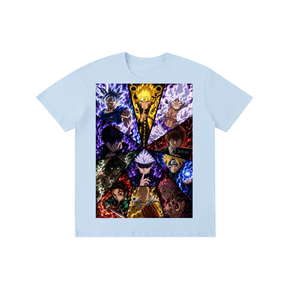 Dragonball,Naruto,JJK,Onepiece,Baruto