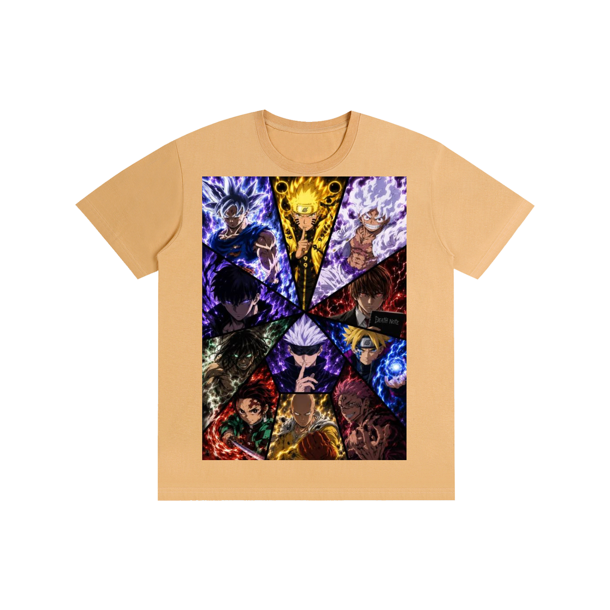 Dragonball,Naruto,JJK,Onepiece,Baruto