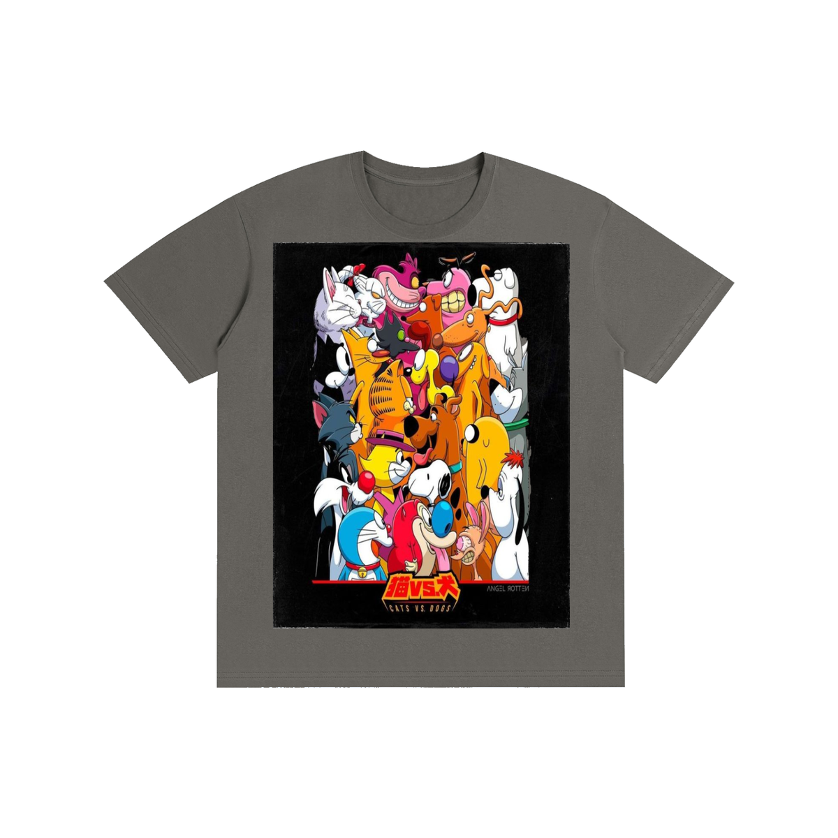 Topcat,garfield,scooby,snoopy,droopy,tomcat