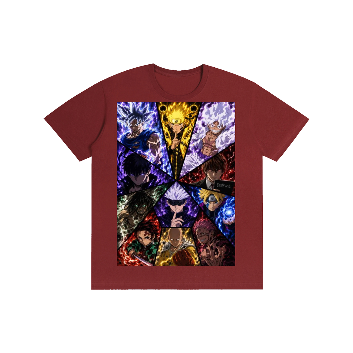 Dragonball,Naruto,JJK,Onepiece,Baruto