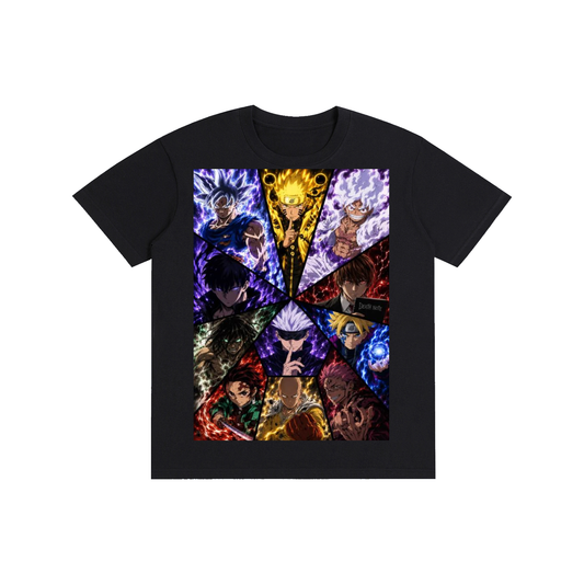 Dragonball,Naruto,JJK,Onepiece,Baruto