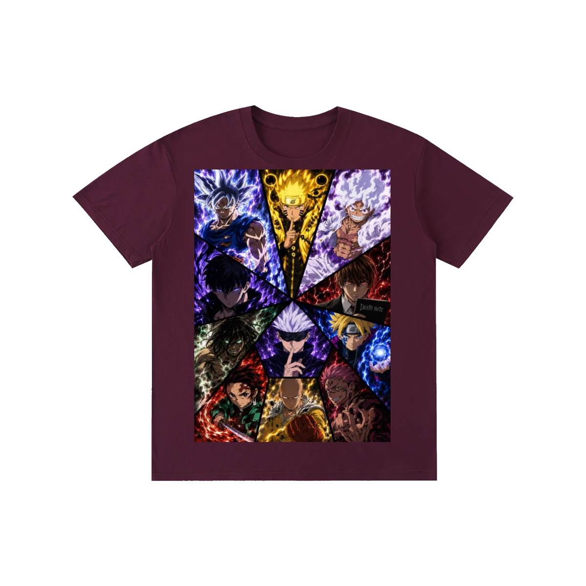Dragonball,Naruto,JJK,Onepiece,Baruto