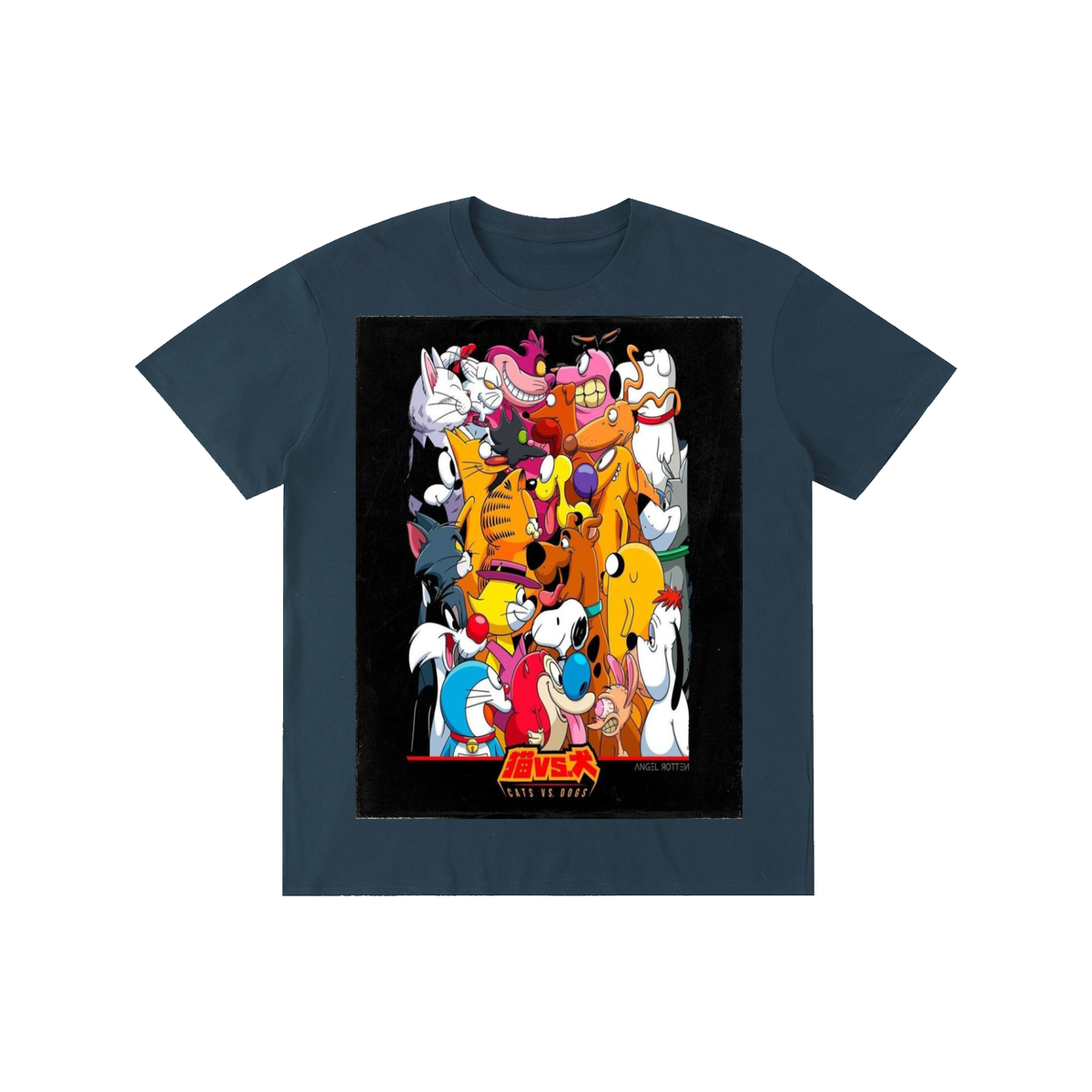 Topcat,garfield,scooby,snoopy,droopy,tomcat