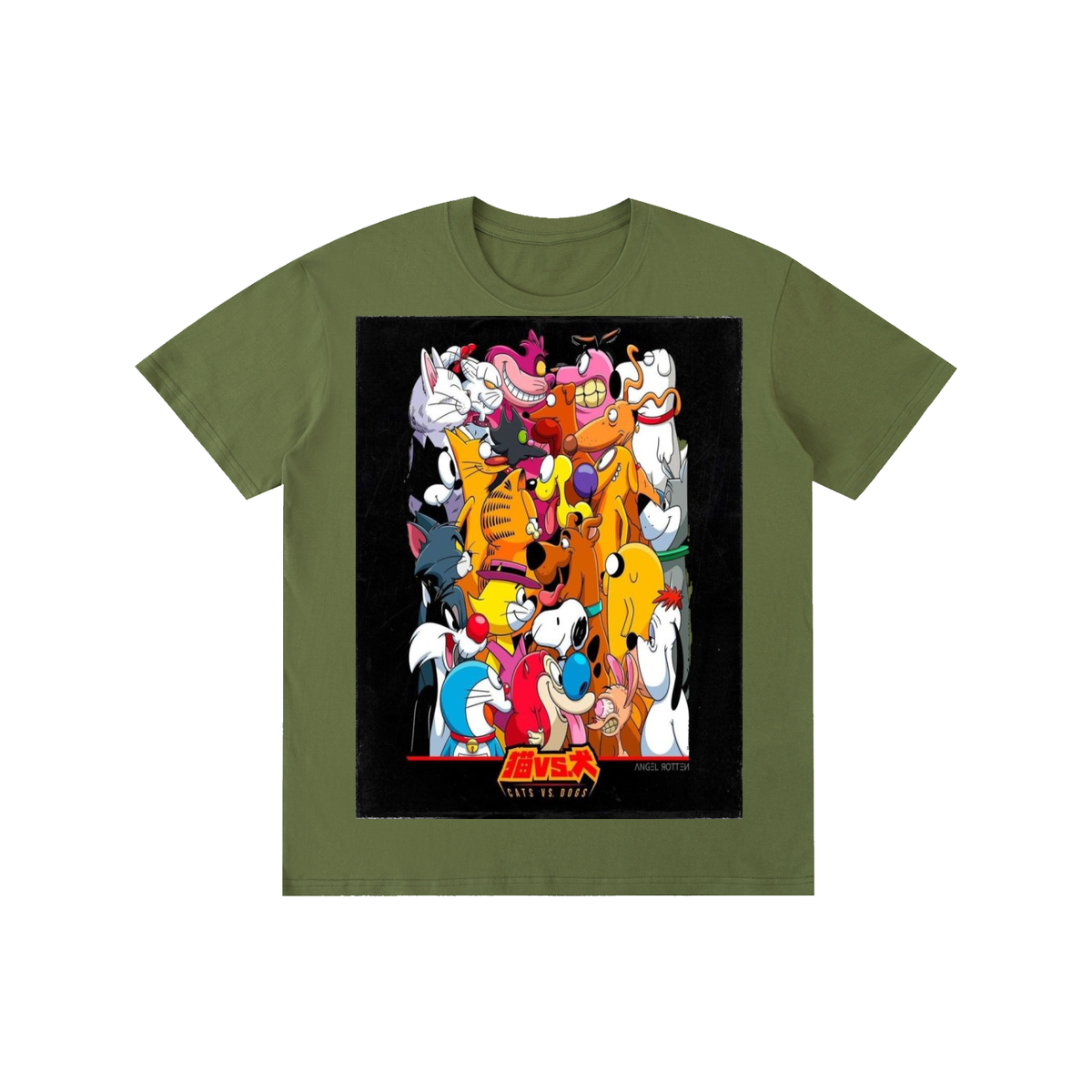 Topcat,garfield,scooby,snoopy,droopy,tomcat