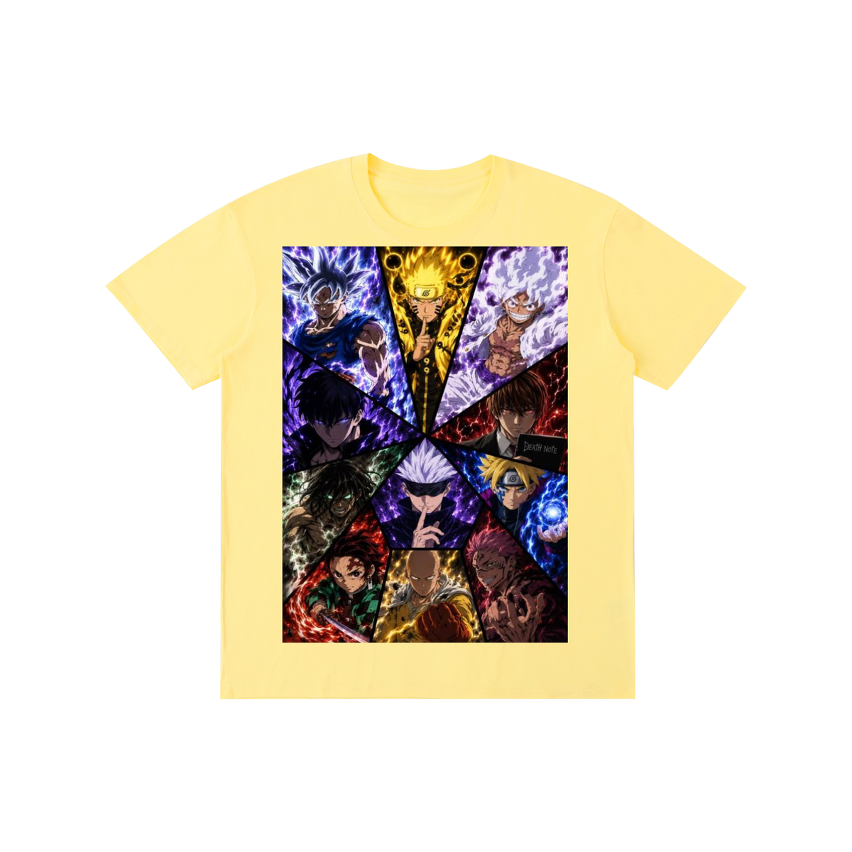 Dragonball,Naruto,JJK,Onepiece,Baruto