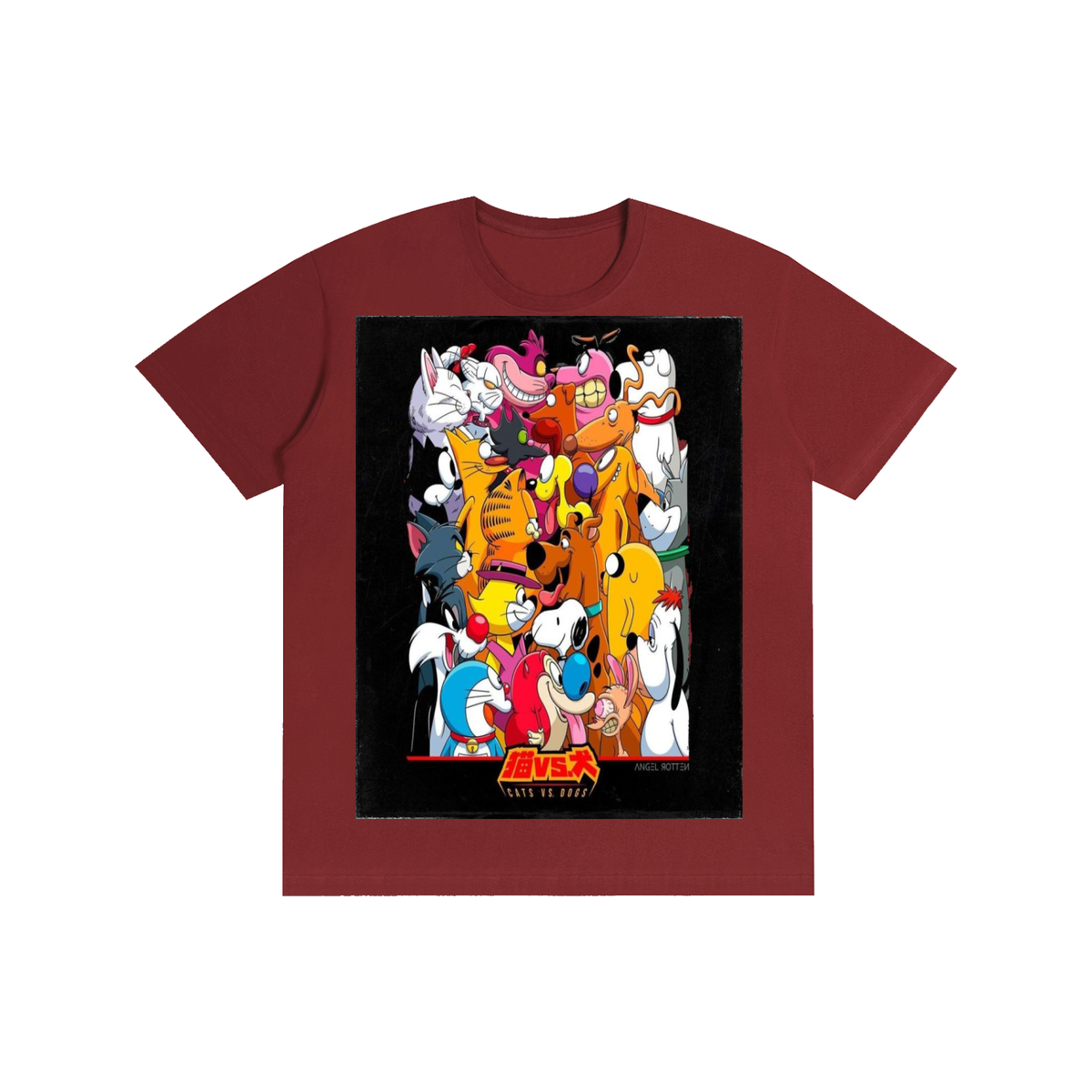 Topcat,garfield,scooby,snoopy,droopy,tomcat